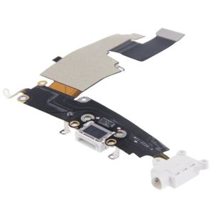 Connecteur De Charge + Prise Jack Pour IPhone 6 Plus - Blanc - Neuf Générique