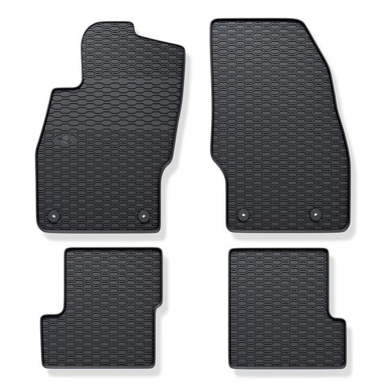 Tapis De Voiture Sur Mesure Pour Opel Adam 2013-2019 - Conducteur Uniquement - Moquette Haute Qualité Avec Fond Antidérapant - 9