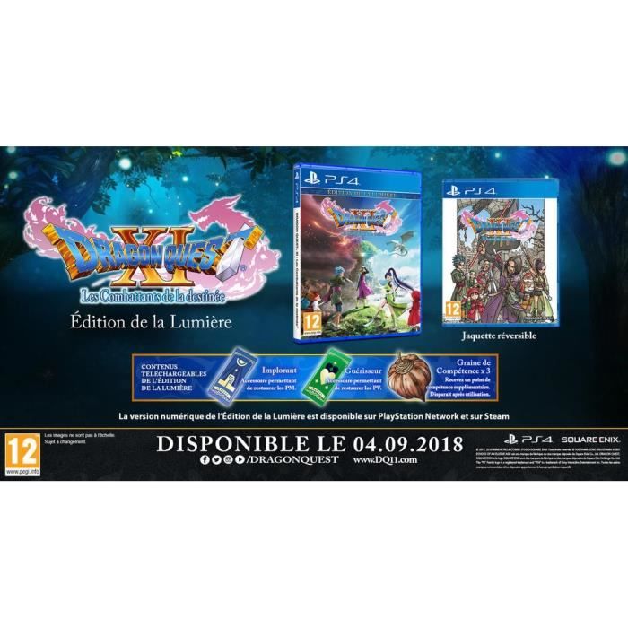 Dragon Quest XI Les Combattants de la Destinée Jeu PS4 Cdiscount