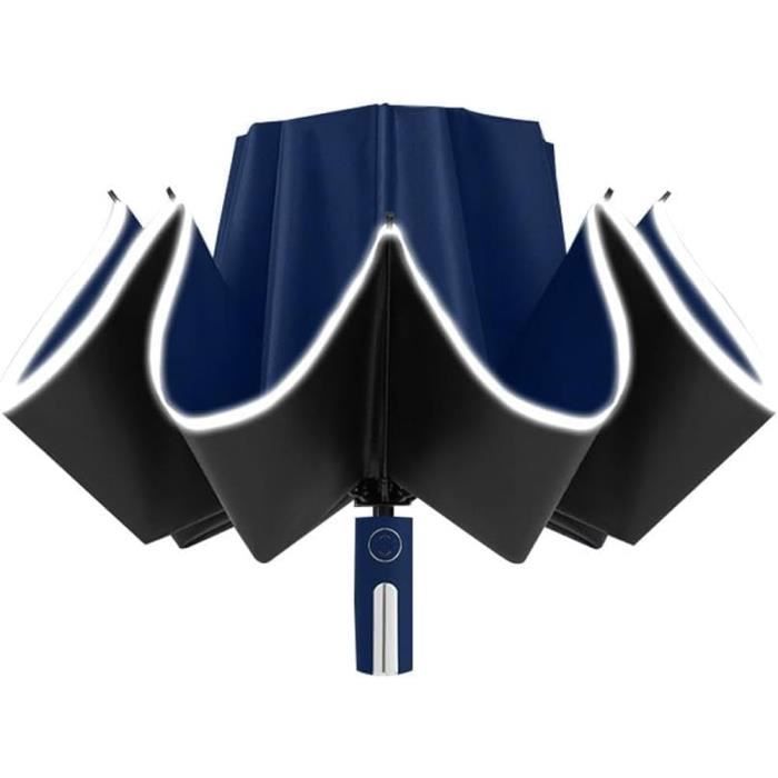 Parapluie Inverse Inversé Canne Automatique Grande Taille Etanche Anti UV  Anti-Vent Anti-Retournement Manche -F09 - Cdiscount Bagagerie - Maroquinerie
