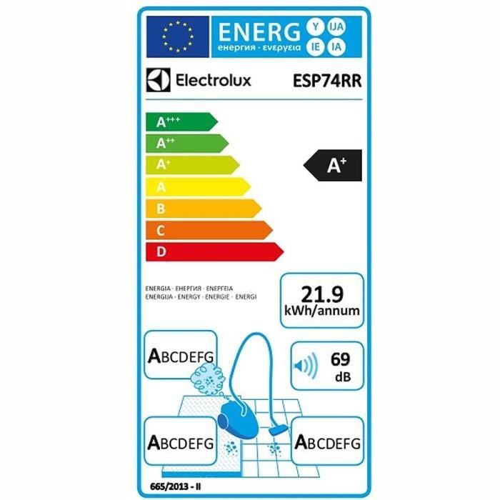 Electrolux aspirateur traineau silent performer esp74rr clearance