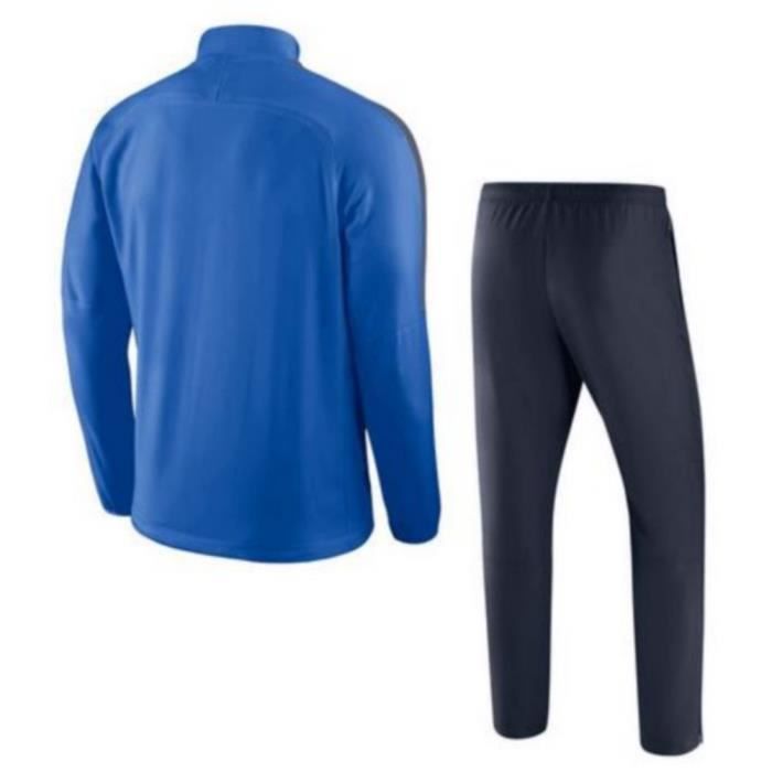 Survetement Homme Nike Dri-Fit Bleu Marine - Fitness - Manches longues -  Respirant Bleu - Cdiscount Prêt-à-Porter