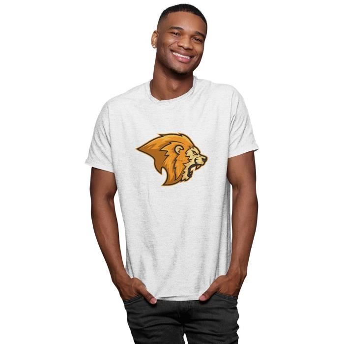 Tee shirt on sale homme lion