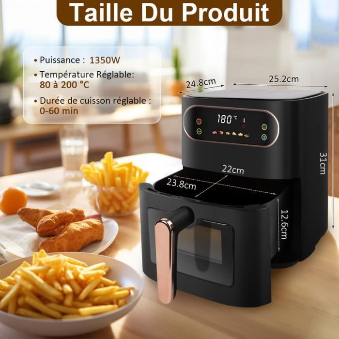Grille Anti-éclaboussures Pour Friteuse à Air Ninja AF500 - En Silicone Résistant 240°C - Facilite Le Nettoyage