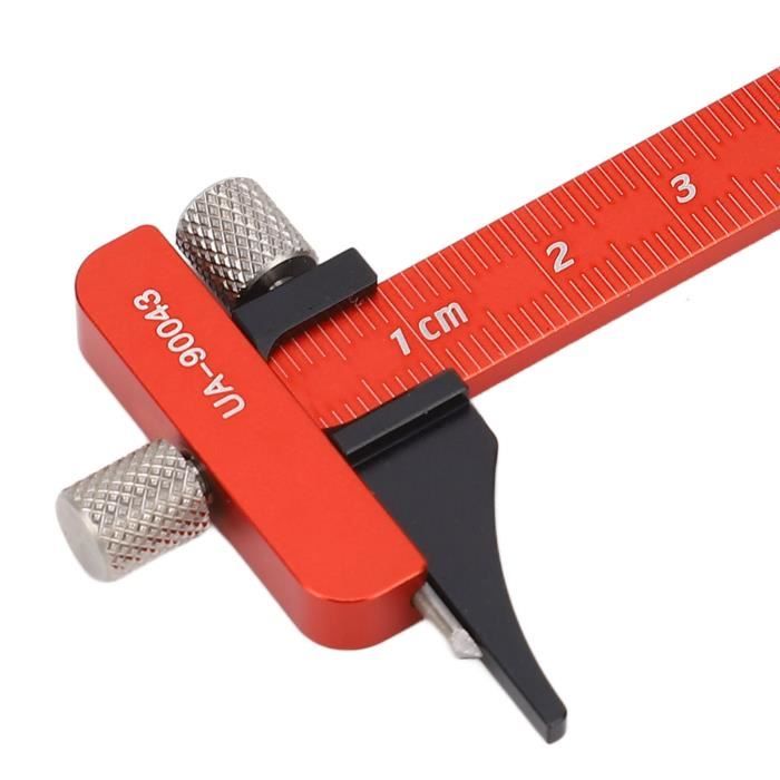 ANCLLO Pack De 2 Jauges Coulissantes En T - Outil Multifonction Pour