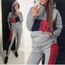 Tomwell Ensemble Femmes 2 Pièce Survêtement Combinaison Sweats à Capuche Sweatshirts Pantalon Joggers Ensemble de Sport Suit