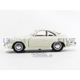 Voiture Miniature de Collection - BBURAGO 1/24 - PORSCHE 356 Coupe - 1961 - Beige mat - 22079W-2