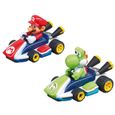 Circuit Mario Kart - CARRERA-TOYS - Coffret complet avec 2 voitures télécommandées et manettes-2