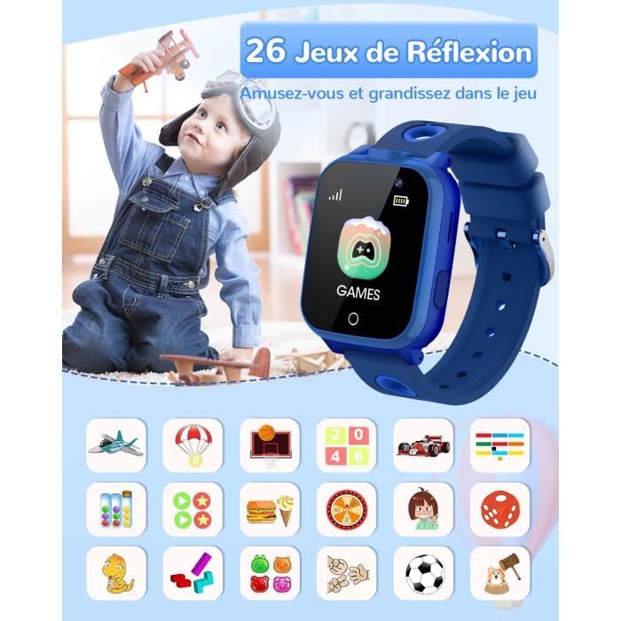 Montre connectée Alcatel Kidsafe Pour Enfant Kidsafe - Bleu au