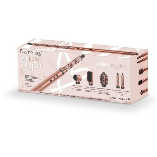 Brosse Soufflante Demeliss Saint Algue 1200W - Volume Et Lissage Rapide