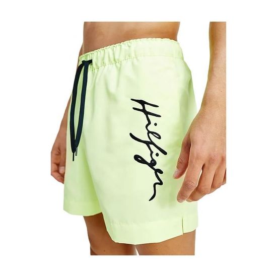 Maillot de bain Tommy Hilfiger ref 53421 ZQG Jaune Fluo Jaune - Cdiscount  Prêt-à-Porter