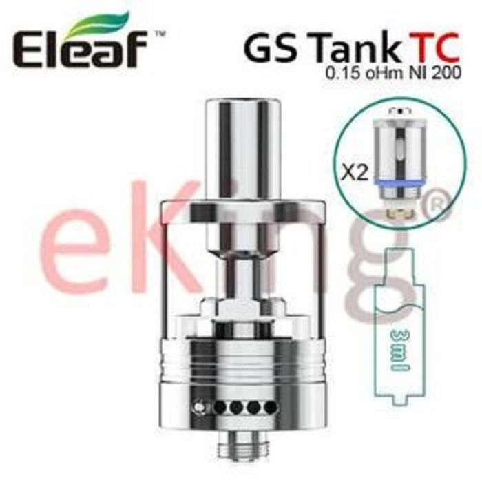 ELEAF TC 40w GS Tank - Box iStick TC 40w + kit GS TANK TC (tank + 2  rsistances) - Noir - Cdiscount Au quotidien