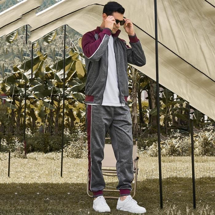 Ensemble Vêtements Sport Manches Longues Avec Pantalon Coupe Ample - Football Basketball Survêtement Enfant
