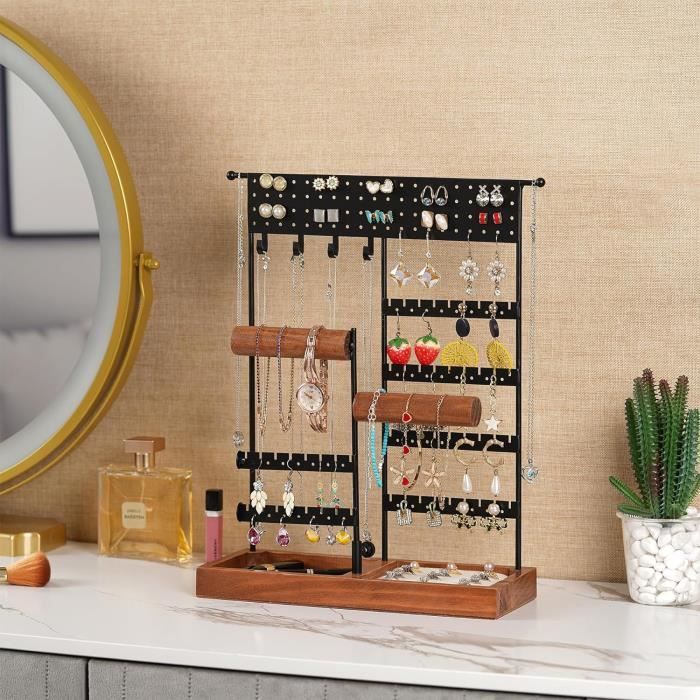 Organiseur De Bagues En Mousse Pour Bijoux, Doublures