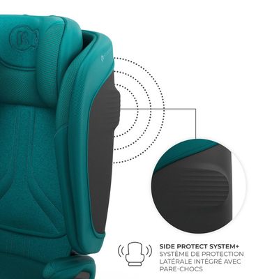 Siège Auto Enfant Kinderkraft UNITY2 I-size 100-150 Cm - Avec Isofix, Inclinable, Pliable - 13