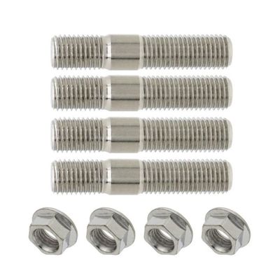Kit Écrous Boulon d'Échappement, Écrou Boulon Ressort d'Échappement M10x1,25 Kit Boulons Collecteur de Réduction du Bruit à Fixation Serrée pour Réparation Tuyau d'Échappement Kit Écrous Boulon d'Échappement, Écrou Boulon Ressort d'Échappement M10x1,25 Kit Boulons Collecteur de Réduction du Bruit à Fixation Serrée pour Réparation Tuyau d'Échappement