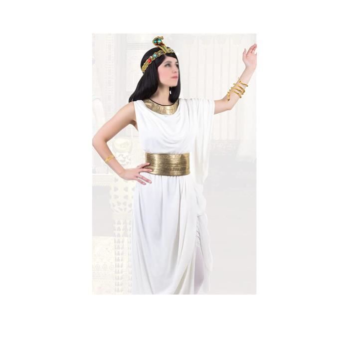 Hicarer Lot De 3 Accessoires De Costume égyptien, Comprenant Une Coiffe De Cléopâtre égyptienne En Métal Et Un Collier égyptien, Un Bracelet égyptien Hicarer Lot De 3 Accessoires De Costume égyptien, Comprenant Une Coiffe De Cléopâtre égyptienne En Métal Et Un Collier égyptien, Un Bracelet égyptien