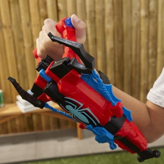 Blaster Spider-Man Double Attaque – Nerf 2 En 1 : Fléchettes Et Jet D'Eau, Jouet Super-Héros Marvel Dès 5 Ans