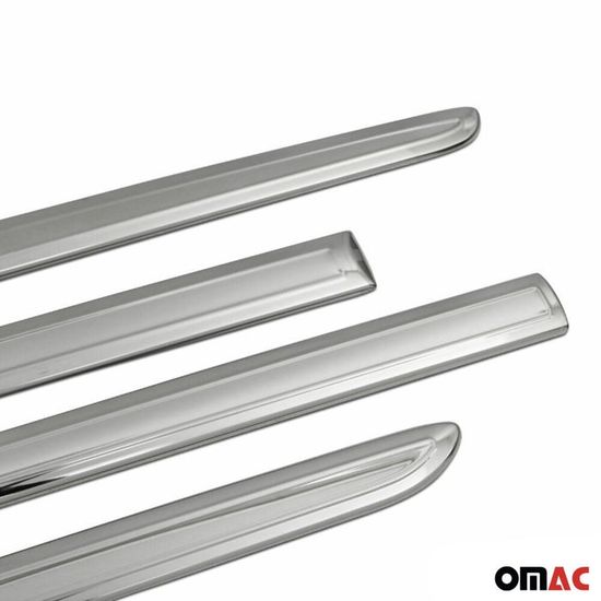 Garniture Baguette de porte latérale pour VW Tiguan 2016-2023 chromé inox 4Pcs - Auto