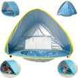 Tente Activités de Plage pour Enfant Bébé Piscine Pop-up Anti-UV Automatique Pliable pour Extérieur Jardin Camping Randonnée Voyage-0