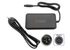 POWERSMART Chargeur de vélo électrique 36V 2A 3 broches, CS080L1002