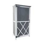 Armoire de jardin en bois HOME DELUXE YANA – Taille L