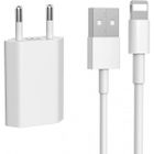 Chargeur iPhone - OUISMART - Adaptateur avec Câble - Compatible iPhone 7/8/11/12 Mini Plus Pro XS - 40g