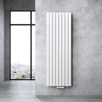 Sogood radiateur pour chauffage central 180x61cm radiateur à eau chaude panneau double couches vertical blanc
