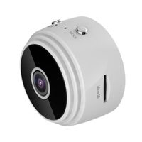 Caméra miniature,1080P A9 Mini Caméra Sans Fil WiFi Réseau IP Caméra de Sécurité de Moniteur De Sécurité À Domicile - white[A5696]