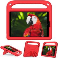 Étui pour iPad mini 1, mini 2, mini 3, mini 4, mini 5 Coque Enfant Housse avec Support Poignée Antichoc Cas D'enfants (rouge)