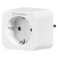 LEDVANCE Smart+ Plug, Prise à interrupteur ZigBee, pour le contrôle de l'éclairage dans votre maison intelligente, directement