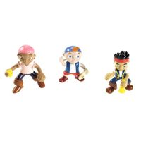 3 Figurines Jake et les Pirates