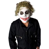 Masque Latex Joker Adulte - RUBIES - Batman The Dark Knight - Noir - Homme - Taille adulte
