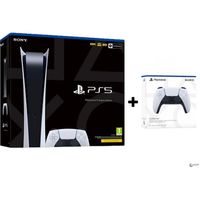 PACK Playstation 5 Digital Edition +  Deuxième Manette Blanche