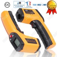 TD® thermomètre infrarouge laser automobile sans contact température écran lcd électronique rapide numérique indication pile