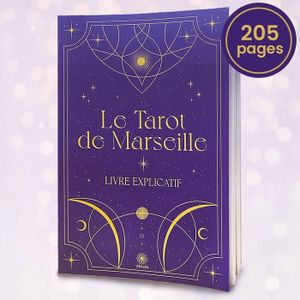 LIVRE PARANORMAL Livre d'Initiation au Tarot de Marseille (205 pages)