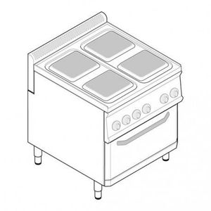 Piano De Cuisson 2 Fours Achat Vente Pas Cher