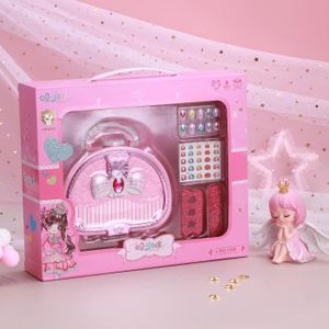 Machine à ongles jouet pour filles, accessoires pour ongles mignons,  ensemble de vernis à ongles, cadeau d'anniversaire, boîte de beauté pour  enfants - AliExpress