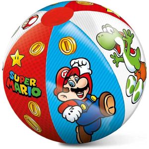 JEUX DE PISCINE Ballon de plage et piscine Super Mario 50 cm - Enfant - Mixte