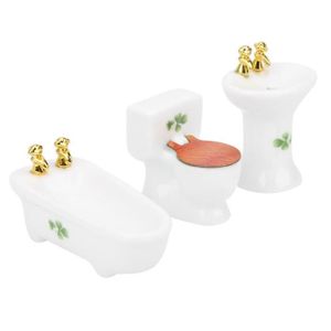 Poupées Maison miniature salle de bains Accessoires Bigoudis Razor Cup Set 1//12