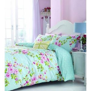 Vert Parure de lit King Size Catherine Lansfield Requin des prés-Floral Polyester 