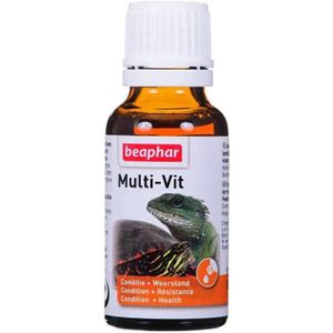 COMPLÉMENT ALIMENTAIRE Multi-Vit, Vitamines - Reptiles - 20 Ml[n666]
