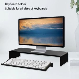 Support clavier  Support ergonomique incliné pour clavier d'ordinateur,  support rehausseur en acrylique - AliExpress
