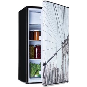 Réfrigérateur frigo Klarstein PopArt - design rétro pop A++ 108 l