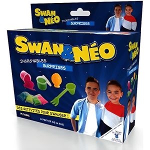 Megagic Incroyables Surprises Coffret De Science Swan Et Neo Ns1 Bleu Et Jaune Ns1 Achat Vente Jeu Societe Plateau Cdiscount Swan et néo vivent 24h dans leur un château géant en carton ! eur