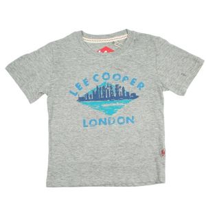 T-SHIRT Lee Cooper - T-shirt - GLC1123 TMC S3-6A - T-shirt Lee Cooper - Garçon