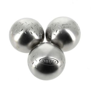 Doublette De Boules De Pétanque Obut Match 730 C55 – Diam. 75mm – Poids 700g