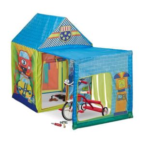 TENTE TUNNEL D'ACTIVITÉ Tente pour enfants en forme de garage - 4052025423