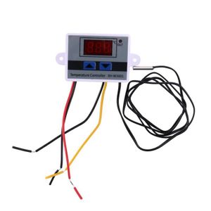 XH-W3001 DC12V Thermostat Numérique Régulateur de Température  Refroidissement et Chauffage Contrôl pour Couveuse, Brassage, Serre :  : Commerce, Industrie et Science