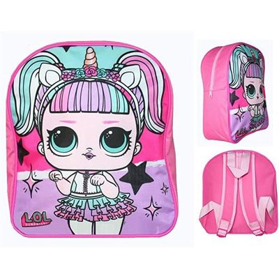 Petit sac a dos LOL SURPRISE rose New 31 cm sac surprise
